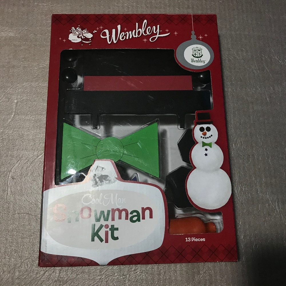 NEW Wembley Cool Man Snowman Kit awesome for many years